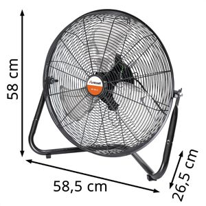 Produktbild für Industrieventilator Unicraft BV 501-3, 111 Watt
