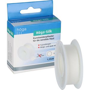 Fixierpflaster Höga Silk Heftpflaster, 5m x 1,25cm