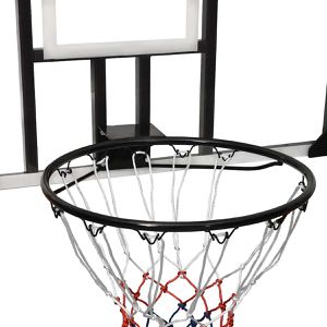 Produktbild für Basketballkorb vidaXL 93668, transparent, indoor &amp; outdoor