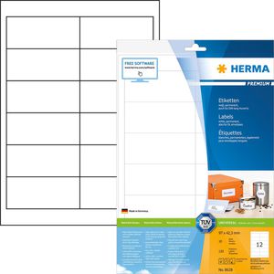 Universaletiketten Herma 8628 Premium, weiß