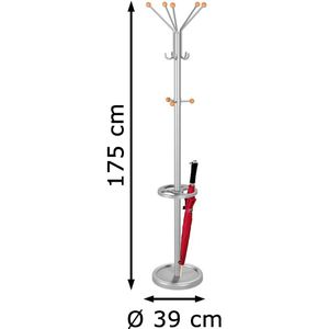 Produktbild für Garderobenständer Kerkmann TK2, 6068, silber
