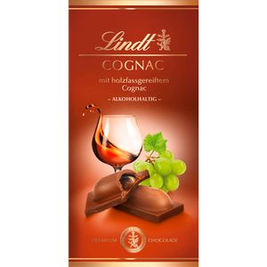 Produktbild für Tafelschokolade Lindt Cognac