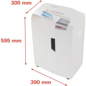 Produktbild für Aktenvernichter HSM shredstar X15, 1030121, mit Rollen