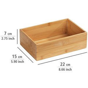 Produktbild für Holzkiste Wenko Terra L, Bambus