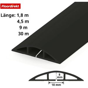 Produktbild für Kabelbrücke Floordirekt Cable Guard, 1 Kanal