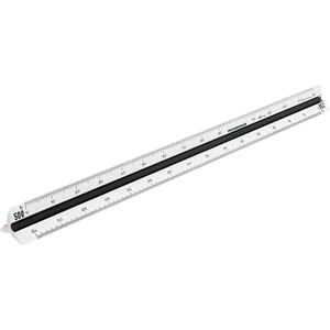 Produktbild für Dreikantmaßstab Rumold 150/4/30 Kunststoff, 30cm