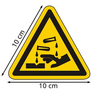 Produktbild für Hinweisschild Abtec ISO 7010 W023, Folie