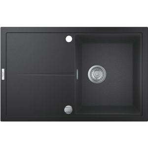 Spülbecken GROHE K400 31639AP0, Einzelbecken, schwarz