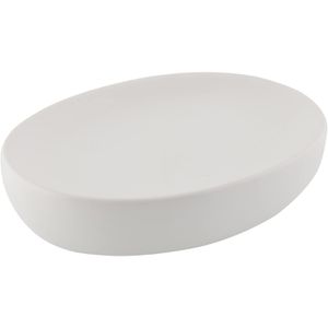 Seifenschale Axentia Bonja Wellness, weiß