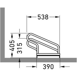 Produktbild für Fahrradständer WSM 1056, Bodenmontage / freistehend