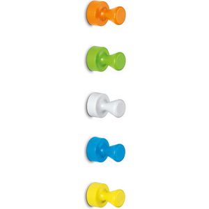 Produktbild für Magnete Maul 61685, farbig sortiert, Neodym Magnet