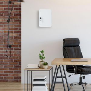 Produktbild für Schlüsselkasten Relaxdays 10025073, weiß