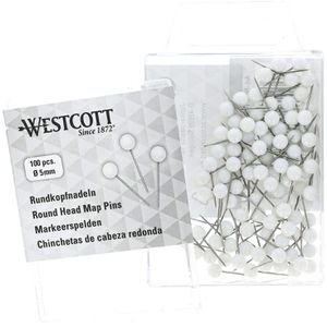 Produktbild für Markierungsnadeln Westcott E-10501 00, weiß