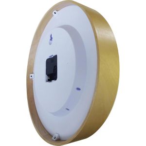 Produktbild für Wanduhr Unilux Baltic, Holz, Kunststoff, analog, Quarzuhr