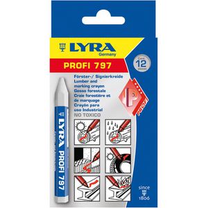 Produktbild für Signierkreide Lyra 4870001 Profi 797, 12 Stück