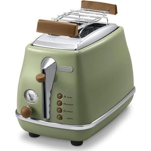 Toaster DeLonghi Icona Vintage, CTOV 2103.GR