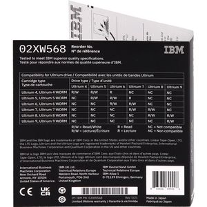 Produktbild für LTO-Ultrium-Band IBM 02XW568