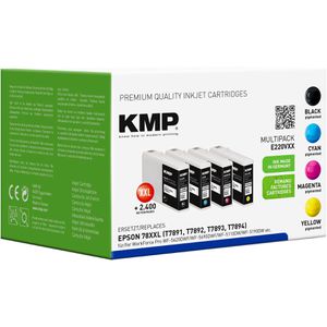 Produktbild für Tinte KMP E220VXX für Epson T789, XXL, Multipack
