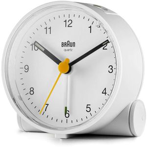 Produktbild für Wecker Braun BC01W weiß, analog