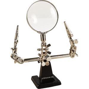 McPower Löthilfe 1533007, mit Lupe, 2 Klemmen