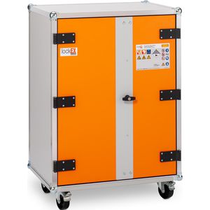 Produktbild für Akku-Ladeschrank CEMO Basic 8/10, mit 18 Steckdosen