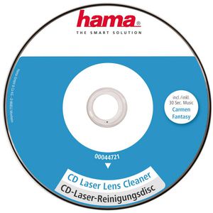 Hama Reinigungs-CD CD-Laserreinigungsdisc, für CD-Player, schonende Trockenreinigung