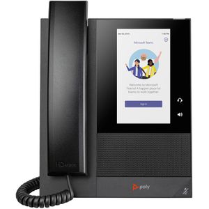 Produktbild für Telefon Poly HP CCX 400 Microsoft Teams, schwarz