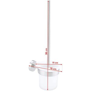 Produktbild für WC-Bürste Tesa Moon, weiß / verchromt