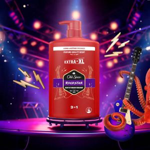 Produktbild für Duschgel Old-Spice Rockstar 3in1