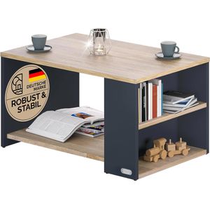 Couchtisch CASARIA Santa Cruz, aus Holz, eiche / anthrazit