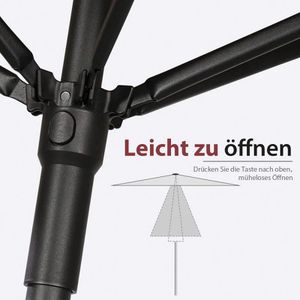 Produktbild für Sonnenschirm Sekey UB160, rechteckig