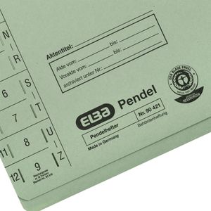 Produktbild für Pendelhefter Elba 100560089, A4, grün