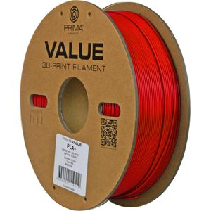 Filament Prima Value 12792, PLA+, rot