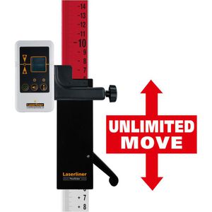 Produktbild für Messlatte Laserliner 080.50, Plus rot
