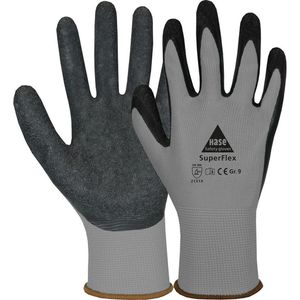 Produktbild für Arbeitshandschuhe Hase Superflex grey, 508610G