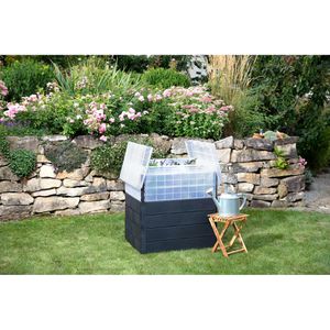 Produktbild für Hochbeet Garantia Ergo Quadro TurboPlus M 85 Stone