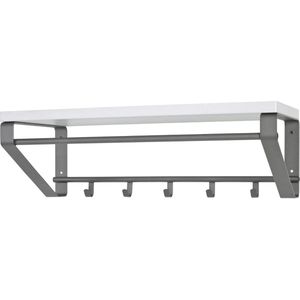 Wandgarderobe Haku-Möbel 13845, Metall