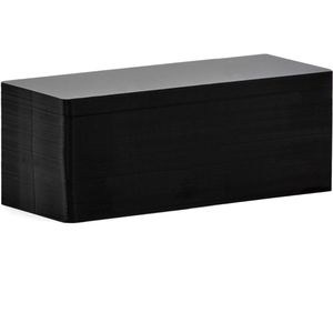 Produktbild für Plastikkarten Evolis PVC lang, blanko, schwarz matt