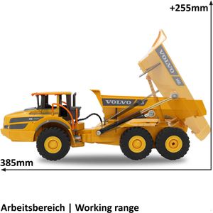 Produktbild für Baustellenfahrzeug JAMARA Muldenkipper Volvo A40G