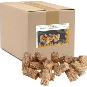 Böttcher-AG Grillanzünder Power ÖKO Holzanzünder, Bio-Anzünder, Holzwolle+Wachs, 200 Stück , 200 Stück