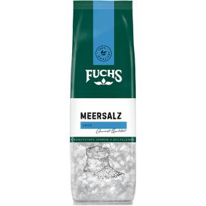 Salz Fuchs Meersalz, Gourmet Qualität, im Nachfüllbeutel