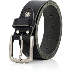 Gürtel Lindenmann Ledergürtel 1000451, schwarz