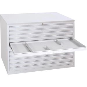 Produktbild für Planschrank G-Office MPC/10, lichtgrau, DIN A1