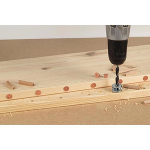 Produktbild für Holzdübel Wolfcraft 2905000 Set