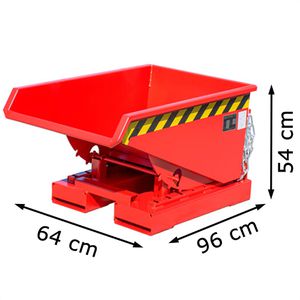 Produktbild für Kippbehälter BAUER EXPO 150, für Stapler