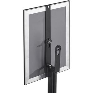 Produktbild für Infoständer Böttcher-AG Classic aus Aluminium, schwarz, A4