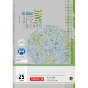 Produktbild für Schulheft Brunnen 104412501, ab 5. Klasse, A4
