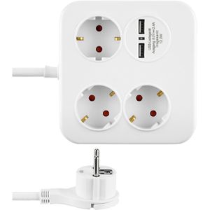 Produktbild für Steckdosenleiste REV-Ritter Powerquad, 1,4m Kabel