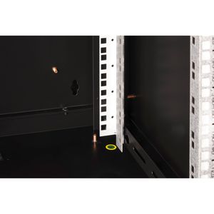 Produktbild für Netzwerkschrank Digitus Unique, DN-19 09U-6/6-SW, 19 Zoll