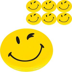 Magnete Franken HM30S Happy Magnets, gelb